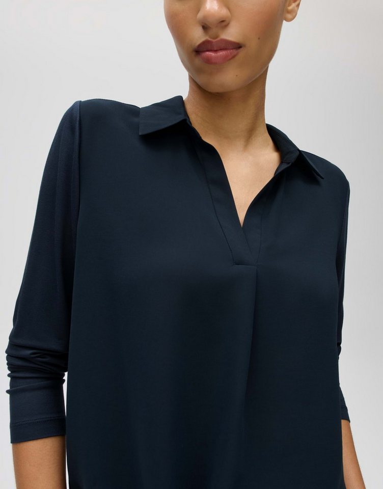 OPUS Shirtbluse Shirtbluse im Materialmix Regular Fit – Bild 4 von 5