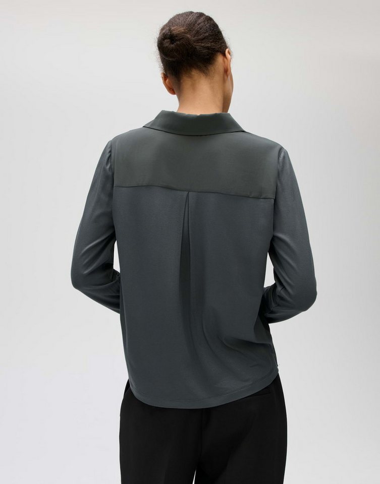 OPUS Shirtbluse Shirtbluse im Materialmix Regular Fit – Bild 3 von 5