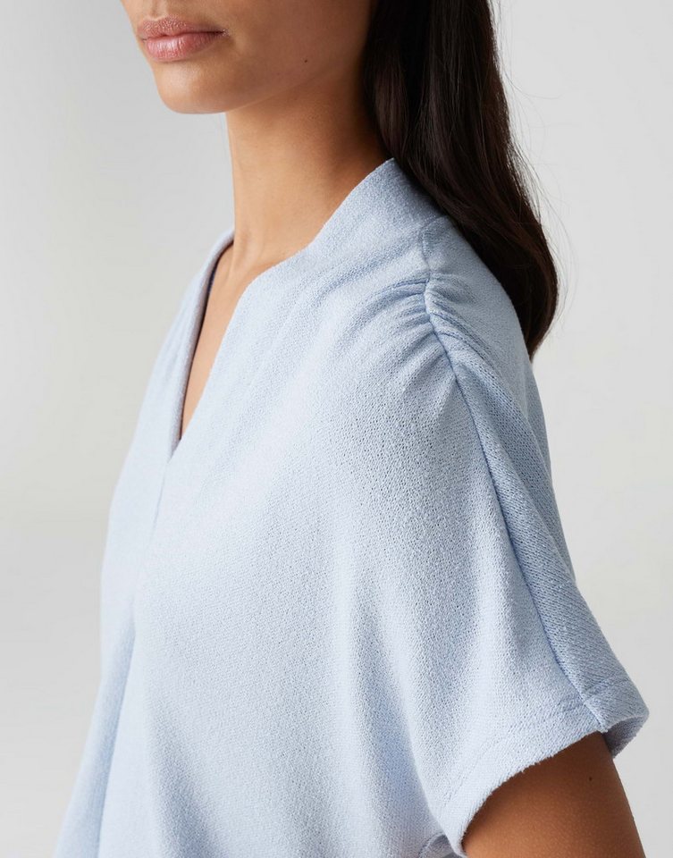 OPUS Shirttop SOFRANKA Regular mit drapierter Schulter – Bild 4 von 5