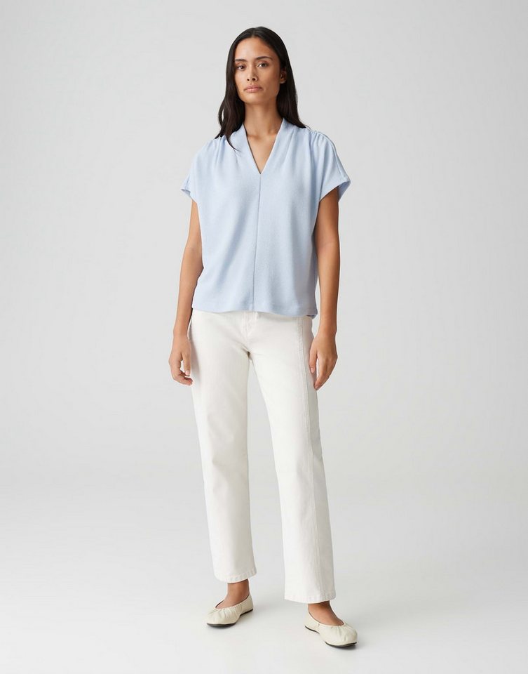 OPUS Shirttop SOFRANKA Regular mit drapierter Schulter – Bild 5 von 5