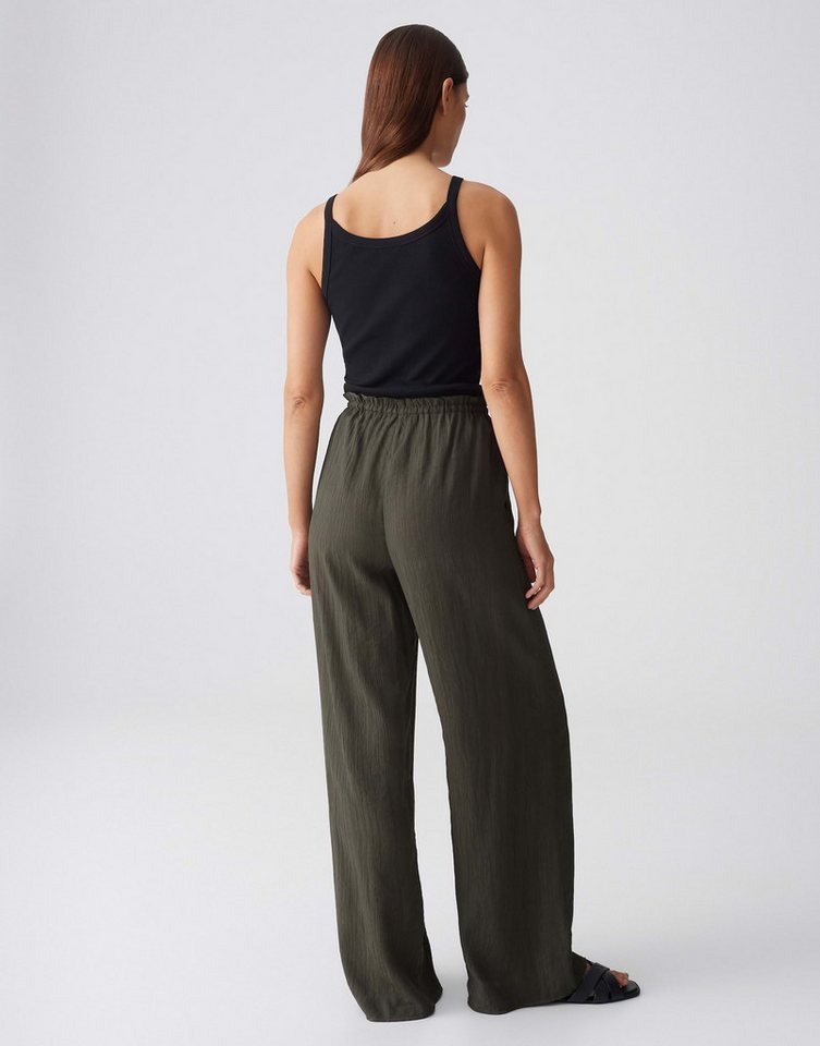 OPUS Stoffhose Marou sunset aus Webware mit Crinkle Effekt Mit Eingrifftaschen für praktische Alltagslooks – Bild 3 von 5