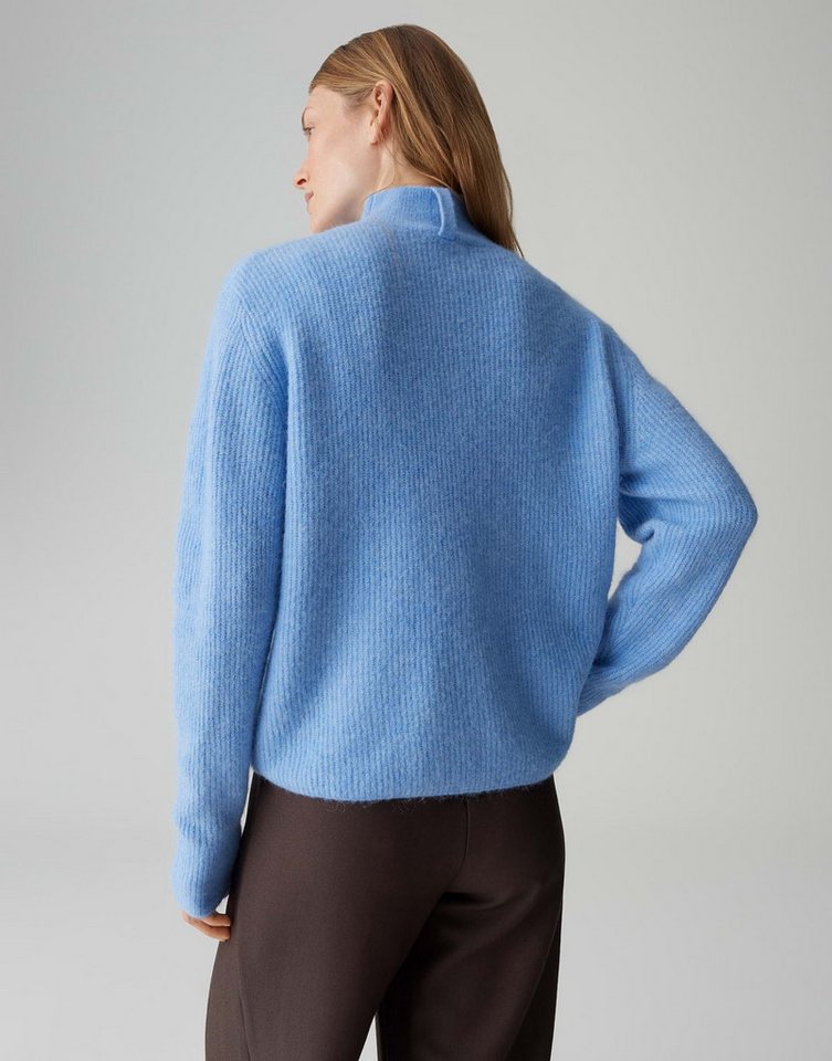 OPUS Strickpullover PARF Regular im Alpaka Wollmix lockere Passform, weicher Griff – Bild 3 von 5