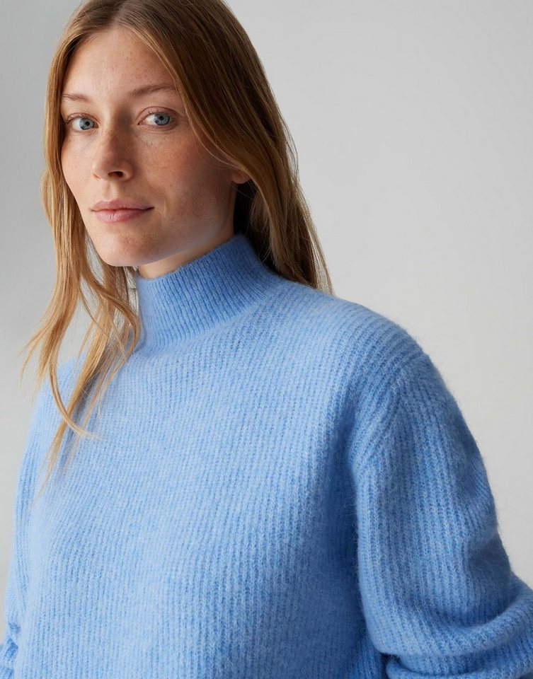 OPUS Strickpullover PARF Regular im Alpaka Wollmix lockere Passform, weicher Griff – Bild 4 von 5