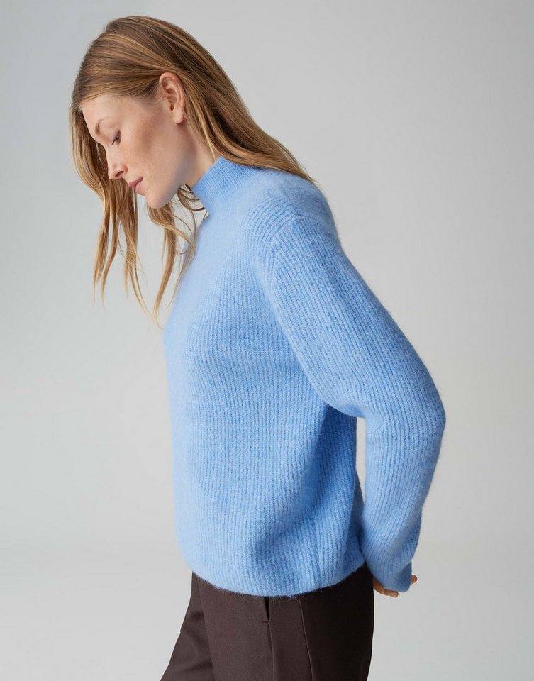 OPUS Strickpullover PARF Regular im Alpaka Wollmix lockere Passform, weicher Griff – Bild 5 von 5