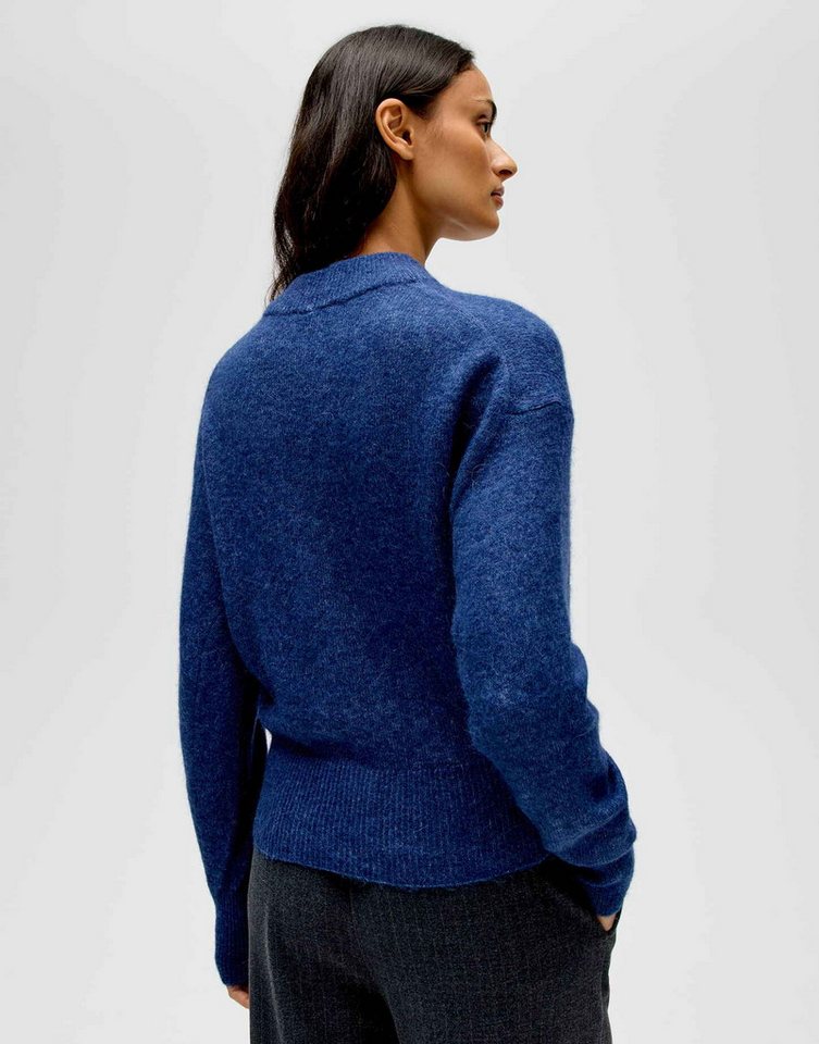 OPUS Strickpullover PITAN Regular in Mélange Optik lockere Passform, weicher Griff – Bild 3 von 5
