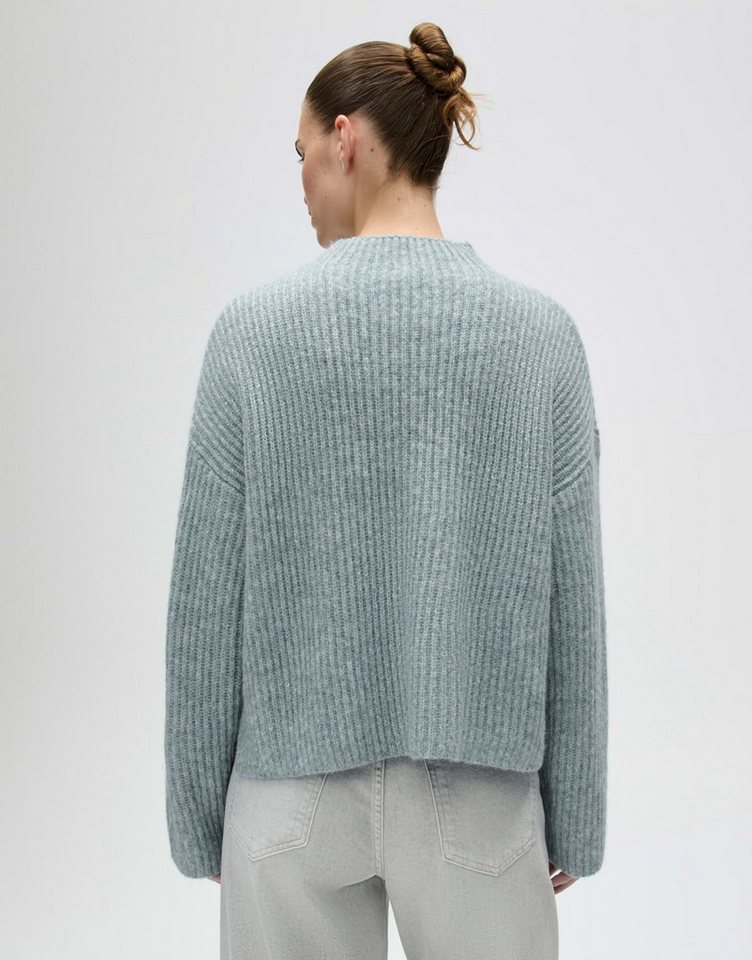 OPUS Strickpullover Poffa aus Rippstrick mit weicher Struktur Weite Silhouette mit weicher Rippstruktur und Biesendetail – Bild 3 von 5