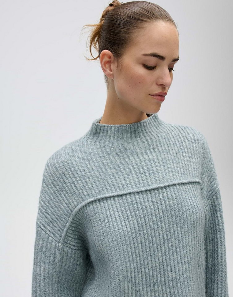 OPUS Strickpullover Poffa aus Rippstrick mit weicher Struktur Weite Silhouette mit weicher Rippstruktur und Biesendetail – Bild 4 von 5