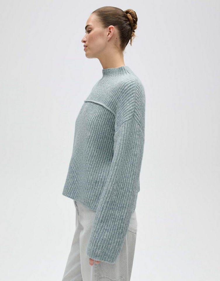 OPUS Strickpullover Poffa aus Rippstrick mit weicher Struktur Weite Silhouette mit weicher Rippstruktur und Biesendetail – Bild 5 von 5