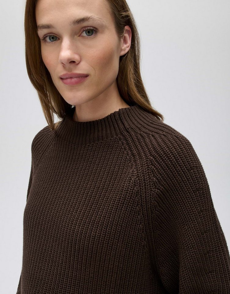 OPUS Strickpullover Ponusa aus weichem Strick Verkürzte Silhouette mit Raglanärmeln und weichem Fall – Bild 4 von 5