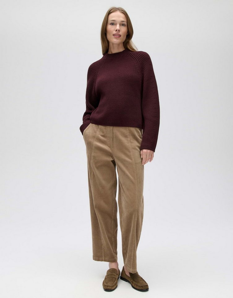 OPUS Strickpullover Ponusa aus weichem Strick Verkürzte Silhouette mit Raglanärmeln und weichem Fall – Bild 5 von 5