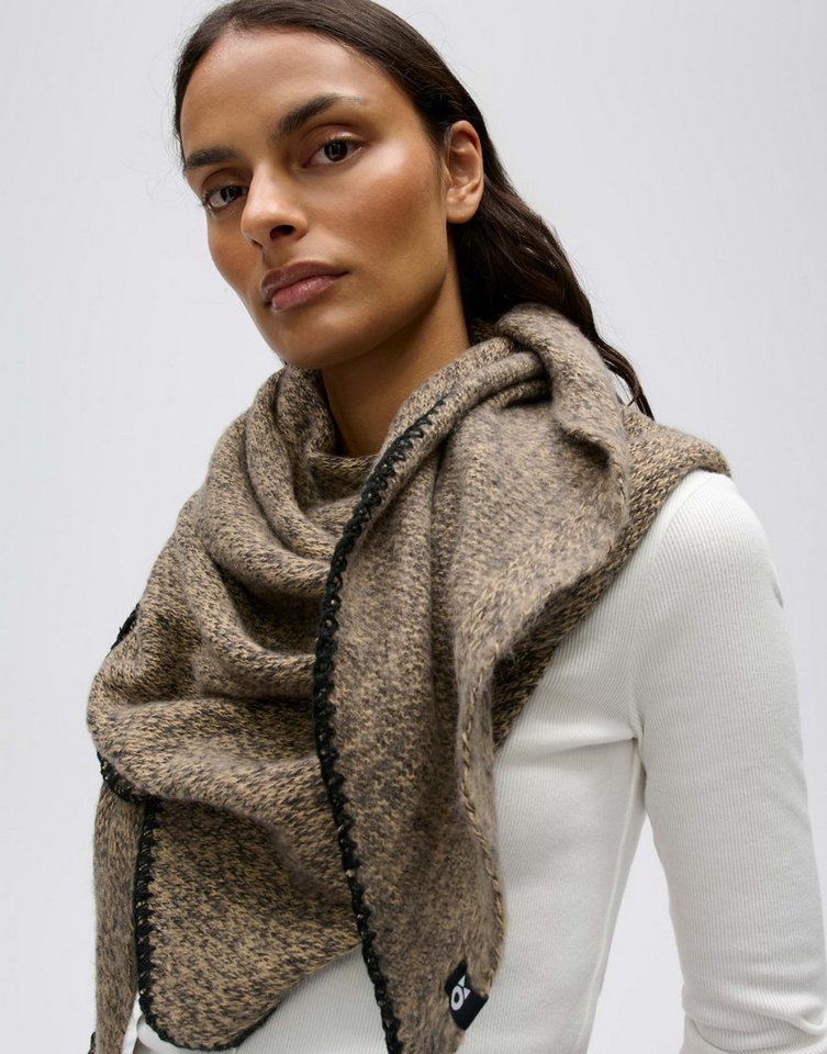 OPUS Strickschal Amadsi mix mit Melange Optik, Großzügige Dreiecksform für vielseitiges Drapieren im Alltag – Bild 2 von 4