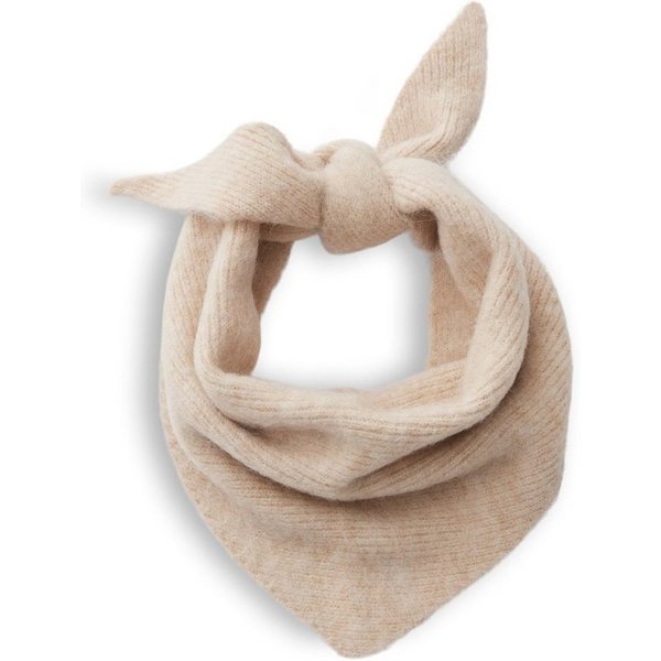 OPUS Strickschal Amaribel scarf aus weichem Strick, Dreiecksform mit feiner Rippung und besonders flauschigem Griff