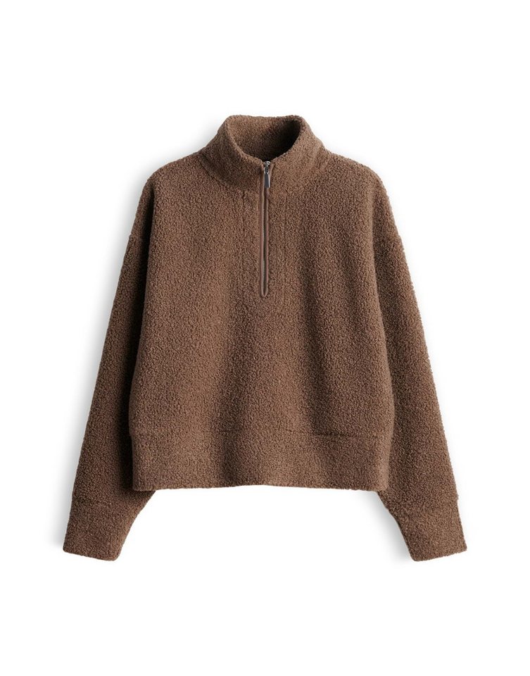 OPUS Sweater Sweater in Teddyfell Optik Regular Fit – Bild 2 von 5