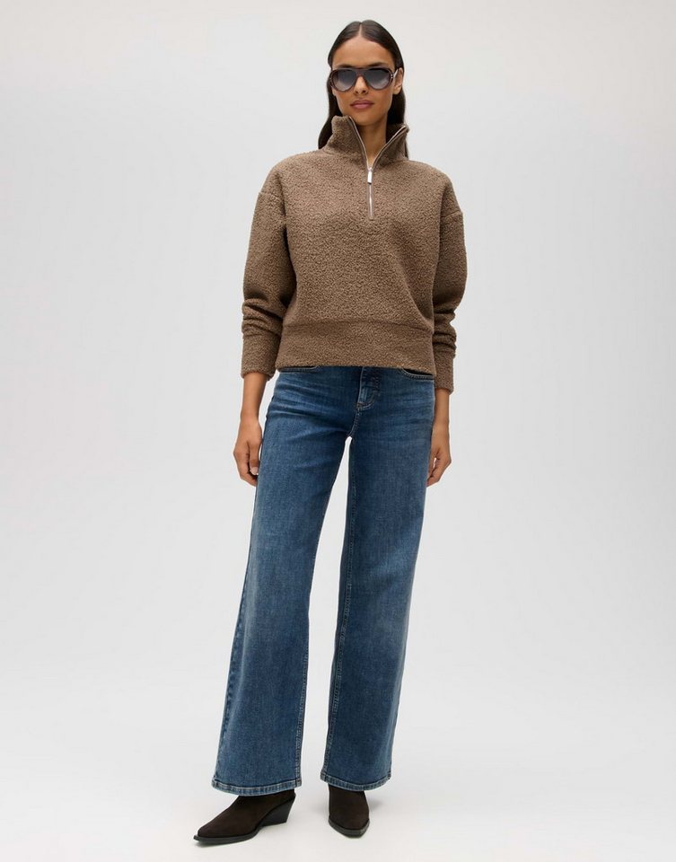 OPUS Sweater Sweater in Teddyfell Optik Regular Fit – Bild 5 von 5