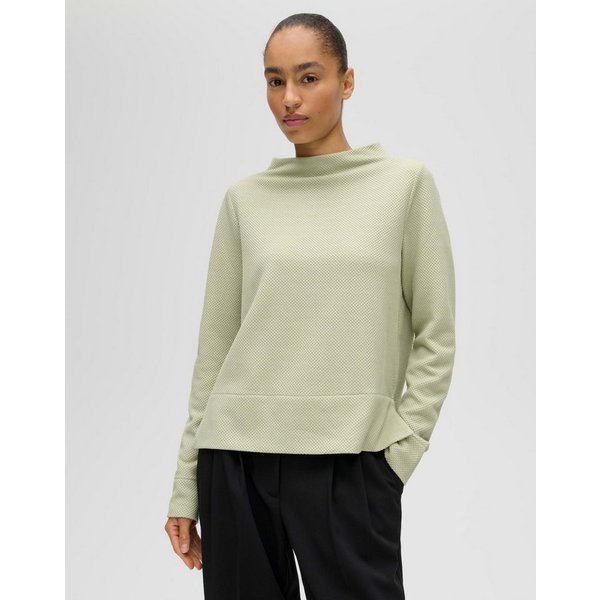 OPUS Sweatshirt Sweatshirt mit Struktur Regular Fit Vielseitig kombinierbar für casual Looks