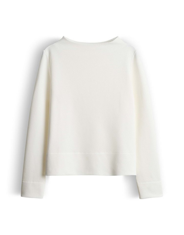 OPUS Sweatshirt Sweatshirt mit Struktur Regular Fit Vielseitig kombinierbar für casual Looks – Bild 2 von 5