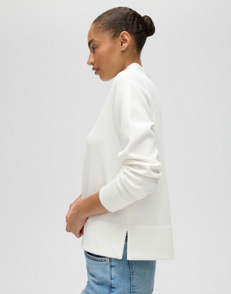 OPUS Sweatshirt Sweatshirt mit Struktur Regular Fit Vielseitig kombinierbar für casual Looks – Bild 5 von 5