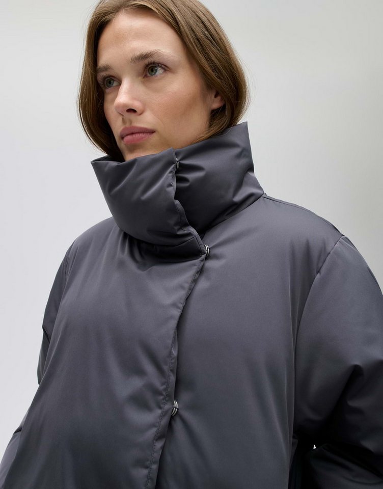 OPUS Winterjacke Horiza aus Webware mit wasserabweisender Funktion Oversized-Silhouette mit voluminösem Stehkragen und Innentasche – Bild 4 von 5
