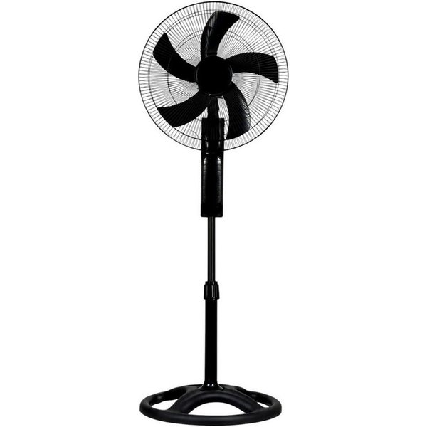 Opviq Standventilator KTF-340, 45 cm Durchmesser, 60 W, aus ABS-Kunststoff, 90° oszillierend, 70° neigbar