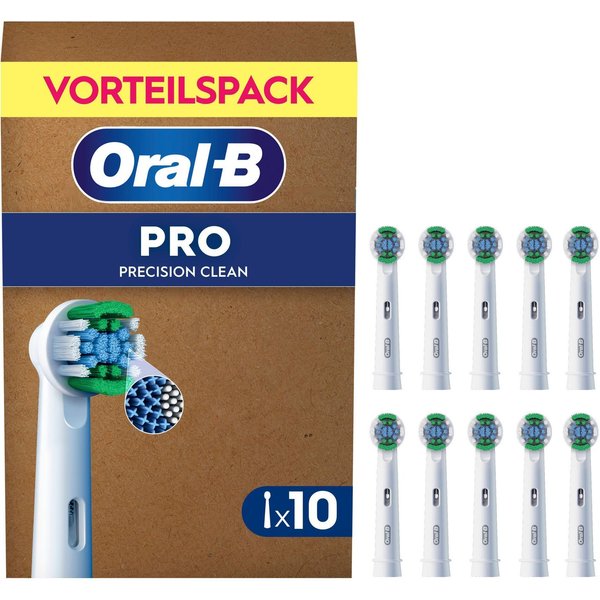 Oral-B Aufsteckbürsten Pro Precision Clean, X-förmige Borsten