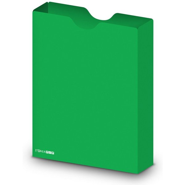 itenga Organisationsmappe itenga Heftbox DIN A4 Hochformat aus PP grün