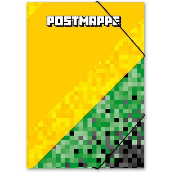 itenga Organisationsmappe itenga Postmappe aus Karton A4 Motiv PIXEL