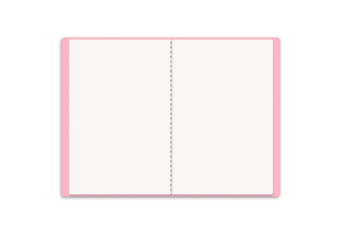 itenga Organisationsmappe itenga Zeugnismappe A4 Kunststoff Sichtbuch Motiv Schmetterling ELARA – Bild 2 von 3