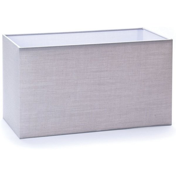 Orion Leuchten Lampenschirm Rechteckiger Lampenschirm 32 x 16 x 18 cm grau
