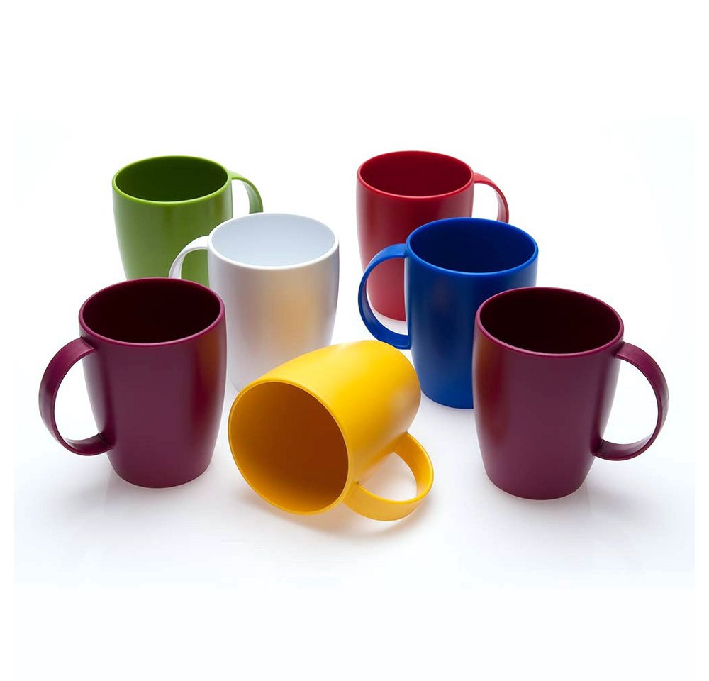 Ornamin Becher Kaffeebecher, Henkelbecher l Mehrwegbecher l Campingbecher l Kaffeetasse – Bild 4 von 5