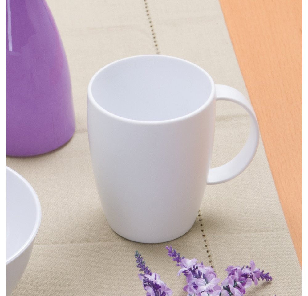 Ornamin Becher Kaffeebecher, Henkelbecher l Mehrwegbecher l Campingbecher l Kaffeetasse – Bild 2 von 5