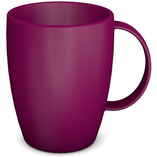 Ornamin Becher Kaffeebecher, Henkelbecher l Mehrwegbecher l Campingbecher l Kaffeetasse