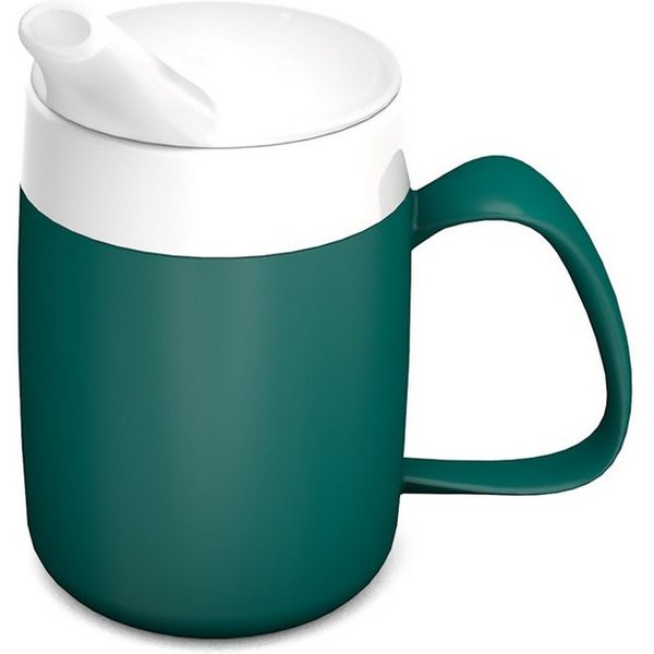Ornamin Schnabelbecher Becher mit Trink-Trick, Trinkhilfe l Pflegegeschirr l Alltagshilfe l Selbstständig trinken