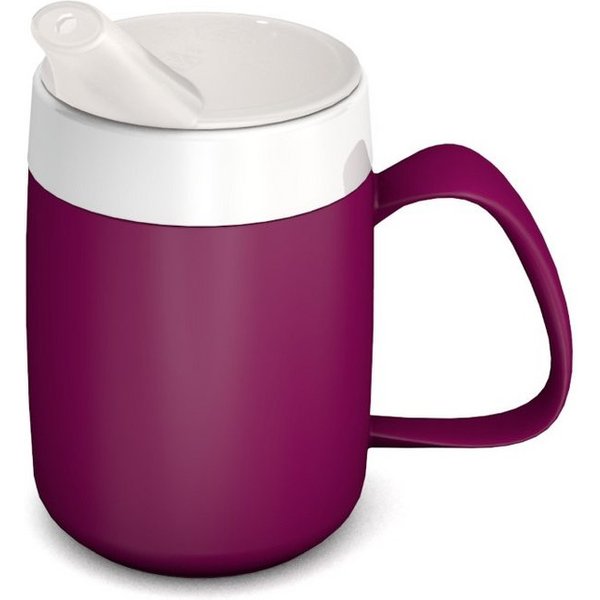 Ornamin Schnabelbecher Becher mit Trink-Trick, Trinkhilfe l Pflegegeschirr l Alltagshilfe l Selbstständig trinken