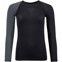 ORTOVOX Damen Longsleeve 120 COMP LIGHT, Größe L in Schwarz