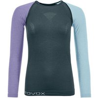 ORTOVOX Damen Longsleeve 120 COMP LIGHT, Größe L in Blau