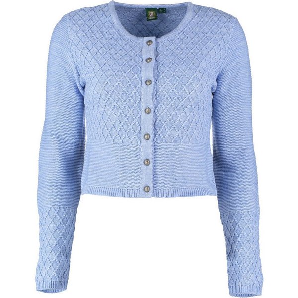 OS Trachten Strickjacke Swoyar Trachtenjacke mit Rautenmuster