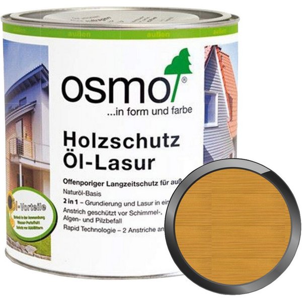 osmo Holzöl Holzschutz-Öl Lasur 2,5 LTR
