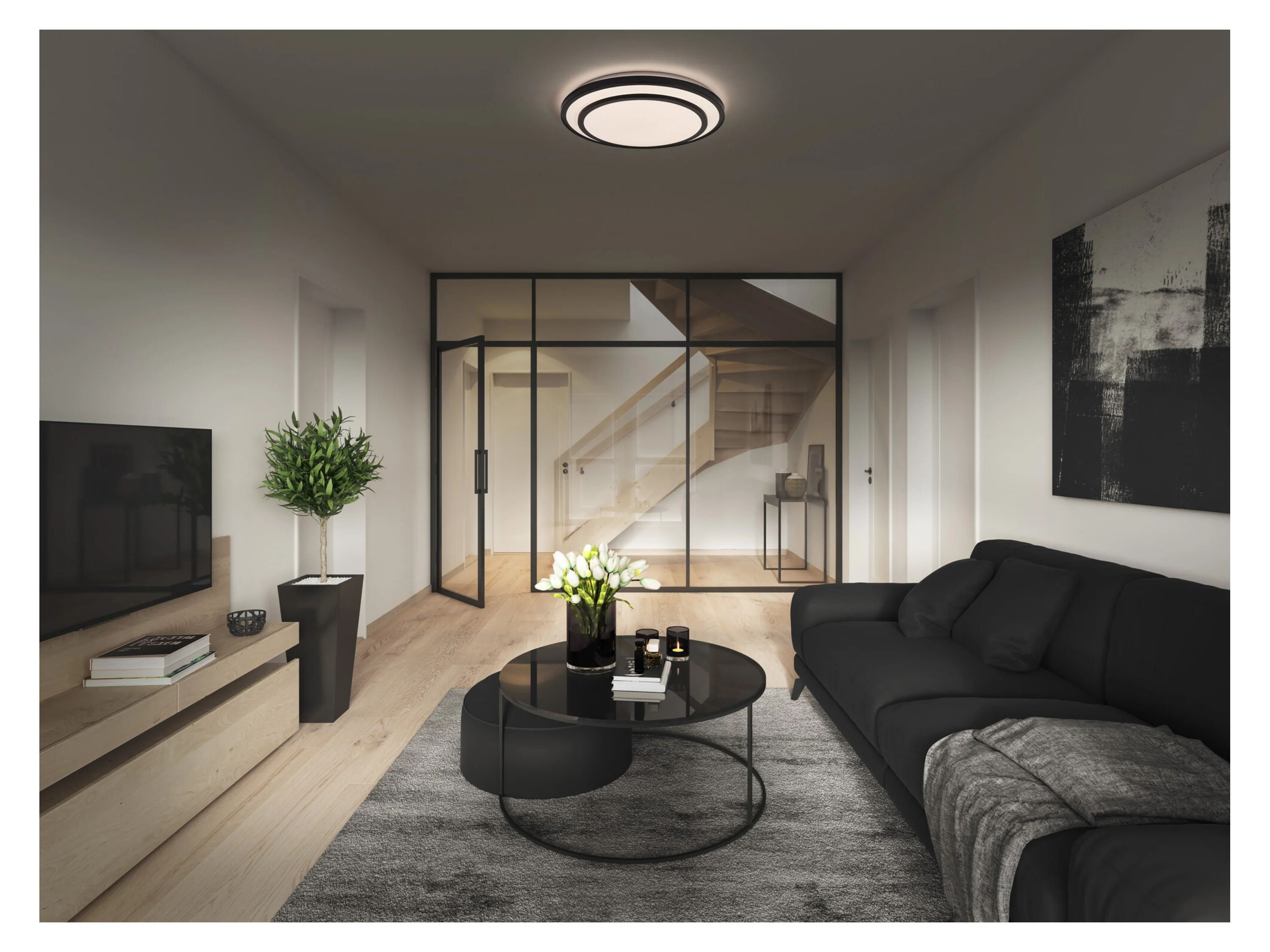 OSRAM Deckenleuchte »Orbis Berlin« (49 cm, Schwarz) – Bild 2 von 4