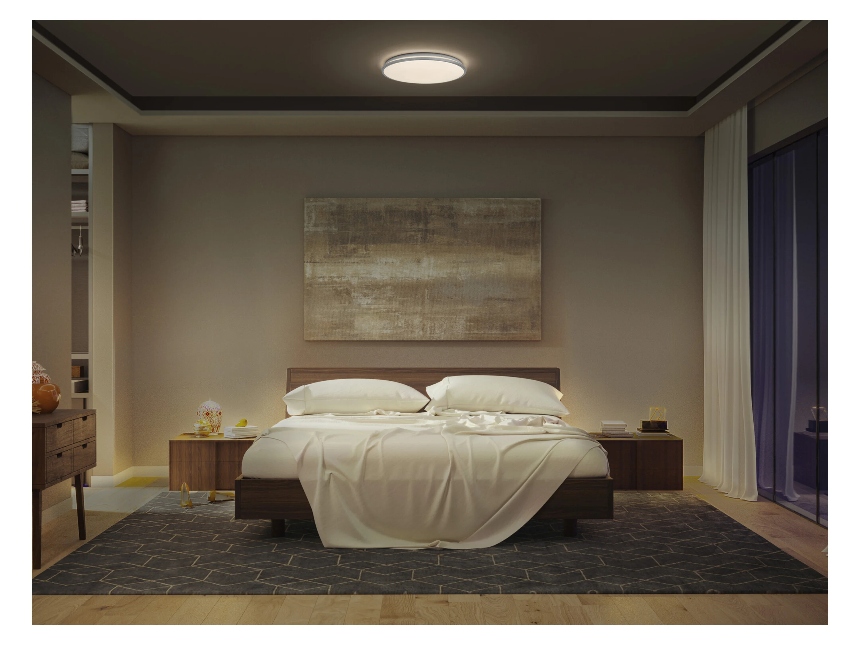 OSRAM LED-Deckenleuchte »Orbis Dublin« (39 cm, Silber) – Bild 2 von 4