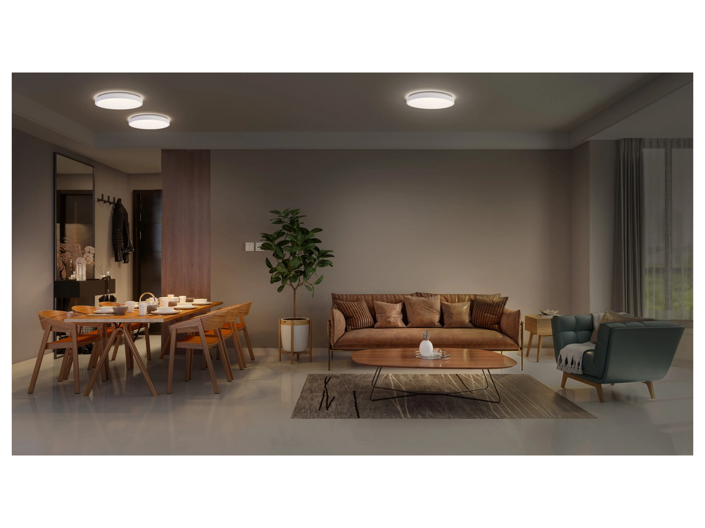 OSRAM LED-Deckenleuchte »Orbis London« (40 cm, Weiß) – Bild 2 von 4