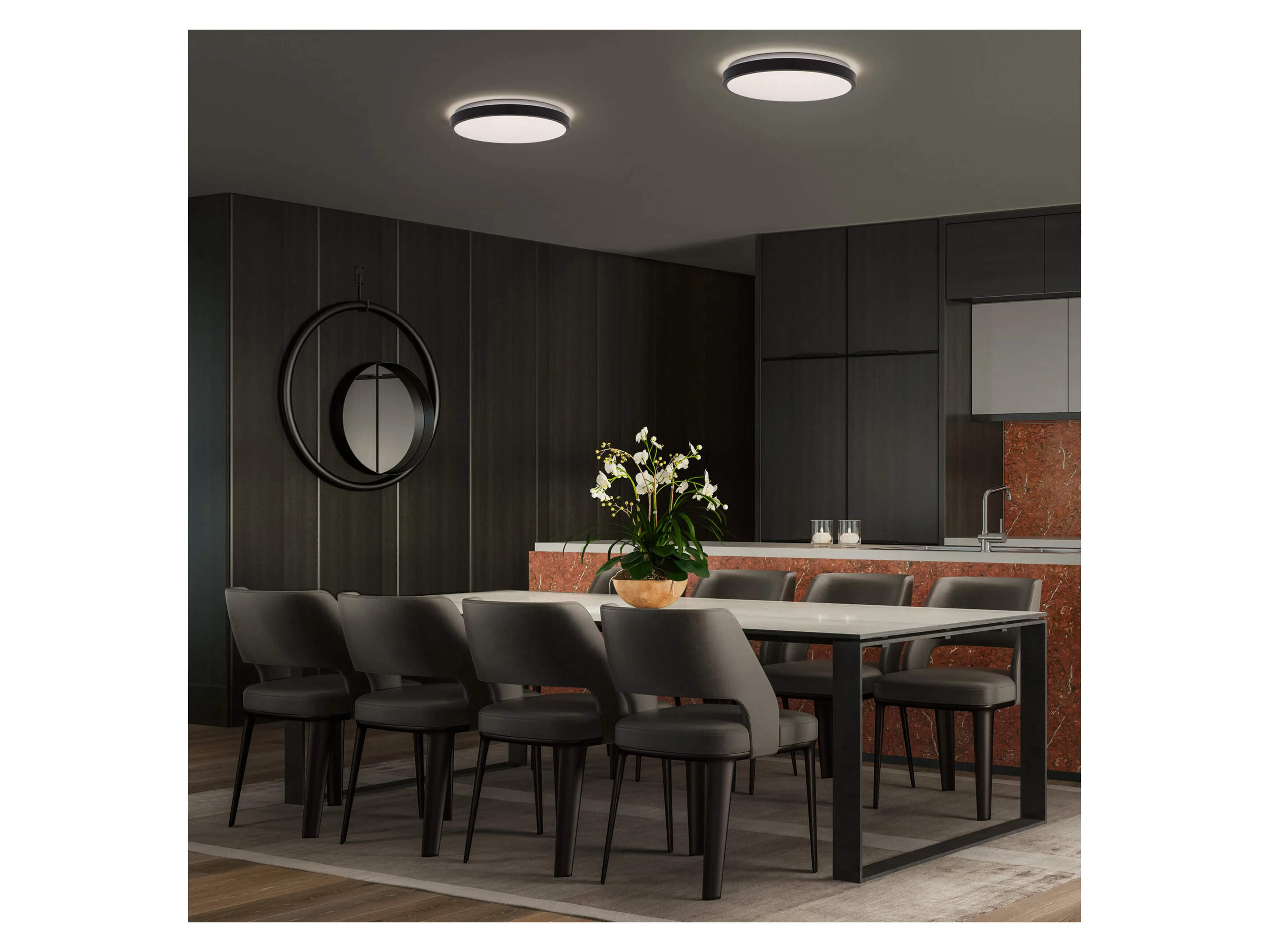 OSRAM LED-Deckenleuchte »Orbis London« (40 cm, Schwarz) – Bild 2 von 4