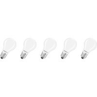 OSRAM LED-Leuchtmittel »Base Retro«, 5 Stück (CLA60, E27, 806lm, 2700 K, Matt)
