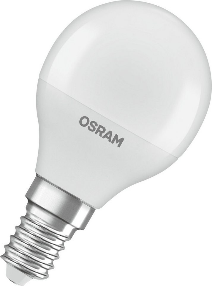 Osram LED-Leuchtmittel LED BASE Tropfenform, E14, 5 St., Warmweiß – Bild 2 von 4