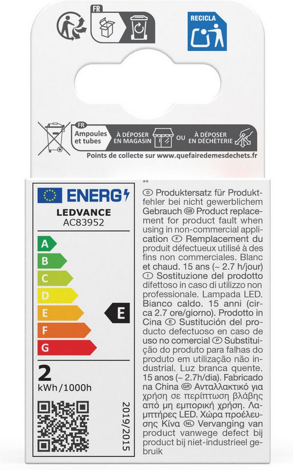 Osram LED-Leuchtmittel LED STAR MR11, G4, 1 St., Warmweiß – Bild 4 von 4