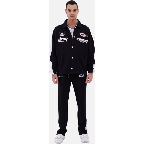 OSSY HOMER Trainingsanzug Set Drag Racing Freizeit Unisex Oversize
