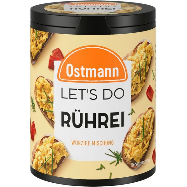Ostmann Gewürz, Ostmann Lets Do Rührei Gewürzsalz geschmackvolle Würze Packung 75g