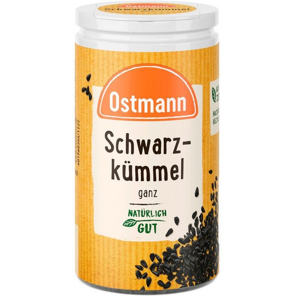 Ostmann Gewürz, Ostmann Schwarzkümmel ganz nussig-pfeffriges Geschmackserlebnis 40g