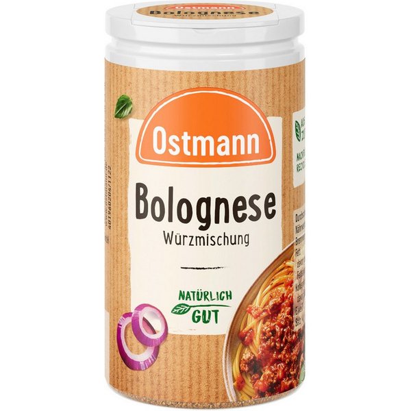 Ostmann Gewürz, Ostmann Bolognese Würzmischung fein abgeschmeckt Packung 50g