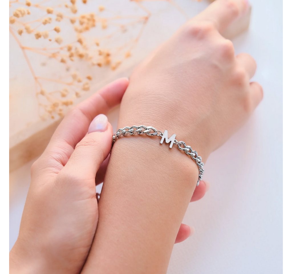 OTANTO Armband Initial Buchstaben Armband Partnerarmband – Bild 3 von 5