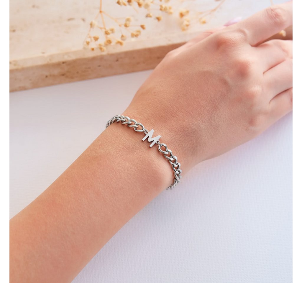 OTANTO Armband Initial Buchstaben Armband Partnerarmband – Bild 4 von 5